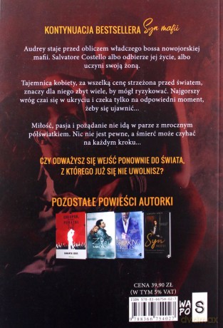 Syn mafii Walka o dziedzica (Tom 2) - Samanta Louis [KSIĄŻKA]