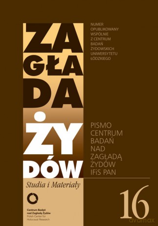 Zagłada Żydów Studia i Materiały nr 16 R.2020 [KSIĄŻKA]