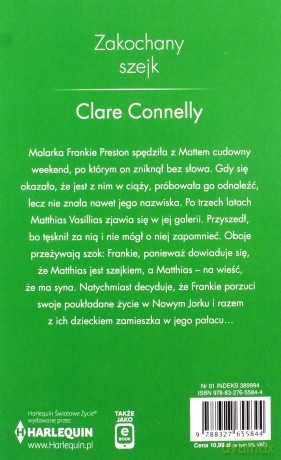 Zakochany szejk - Clare Connelly [KSIĄŻKA]