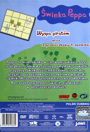 Świnka Peppa: Wyspa piratów [DVD]