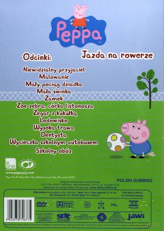 Świnka Peppa: Jazda na rowerze [DVD]