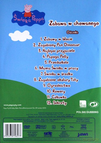 Świnka Peppa: Zabawa w chowanego [DVD]