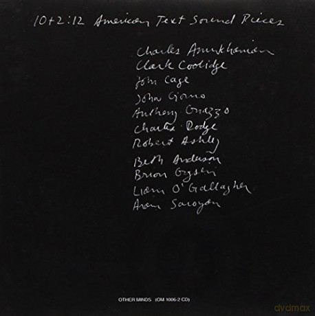 10+2:12-American Text Sound Pieces [CD]