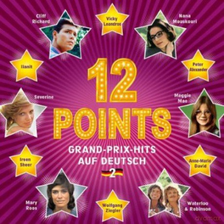 12 Points - Grand-Prix-Hits auf Deutsch Vol. 2 [CD]
