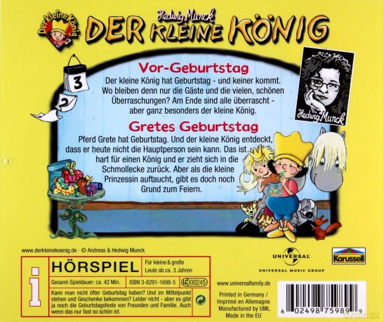 Der kleine König: 13: Alles Gute zum Geburtstag [CD]