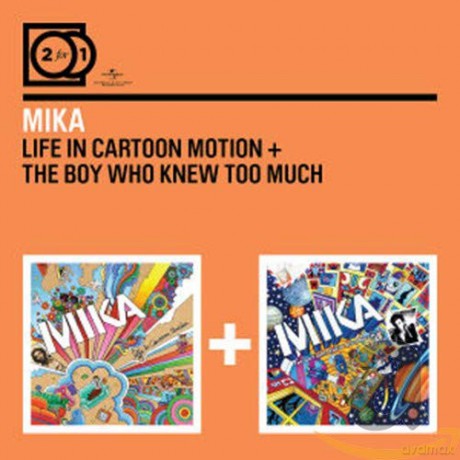 Mika: 2 for 1: Life in Cartoon Motion / The Boy Who Knew Too Much [2CD]