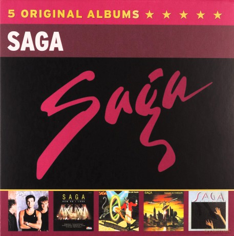 Saga: 5 Original Albums [5CD]