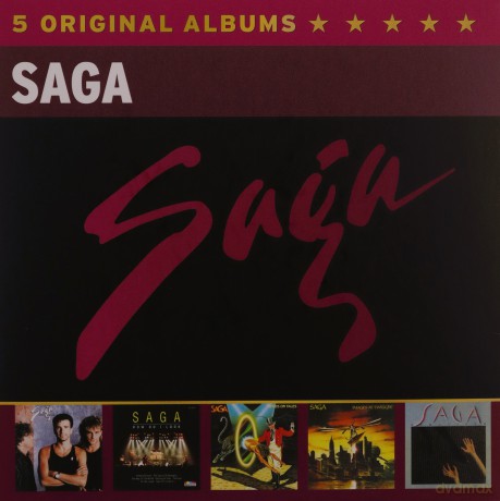Saga: 5 Original Albums [5CD]