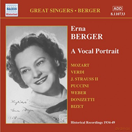 Erna Berger: A Vocal Portrait [CD]