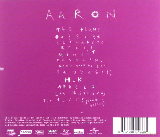 Aaron: Aaron - Anatomy Of Light [CD]