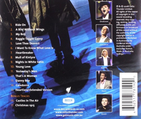 Celtic Thunder: Act Two [CD]