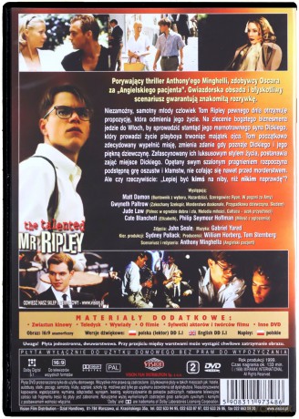 Utalentowany Pan Ripley [DVD]