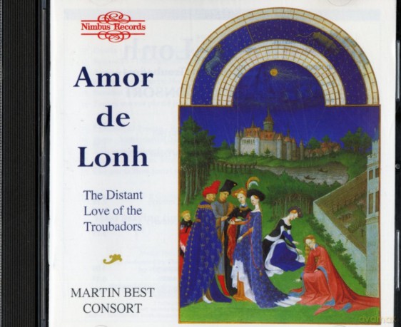 Martin Consort Best: Amor de Lonh (The Distant Love Of Troubadours) [CD]
