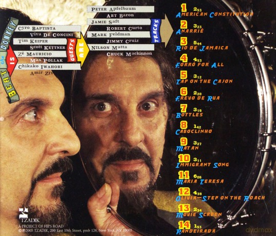 Cyro Baptista: Love The Donkey [CD]