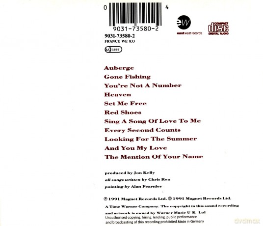 Chris Rea: Auberge [CD]