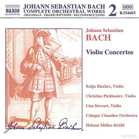 Kolja Blacher (Violine): Bach: Konzerte für eine und zwei Violinen [CD]
