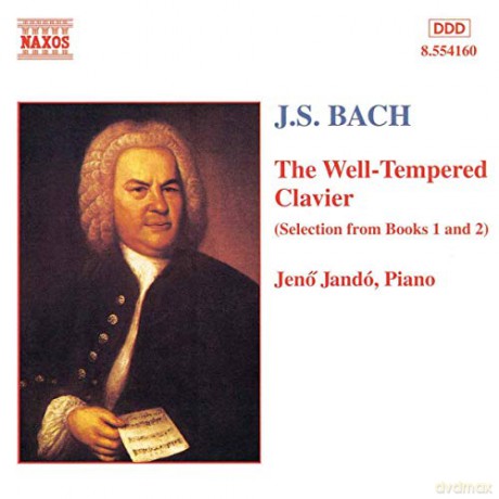 Jenö Jando: Bach: Wohltemperiertes Klavier Jando [CD]