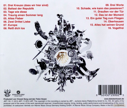 Die Toten Hosen: Ballast Der Republik [CD]