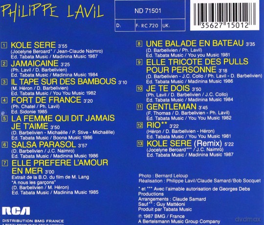 Philippe Lavil: Best of [CD]