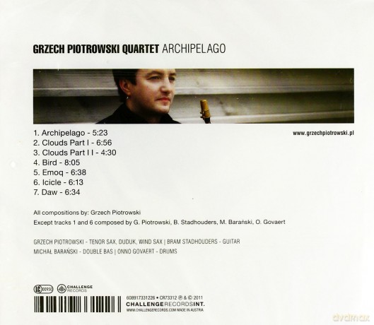 Grzech Piotrowski Quartet: Archipelago [CD]