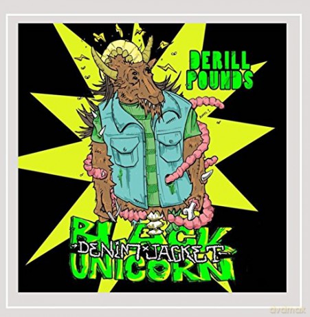 Derill Pounds: Black Unicorn Denim Jacket [CD]