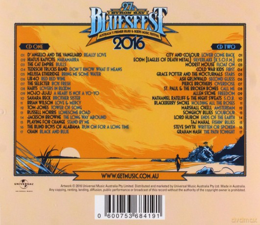Bluesfest 2016 [CD]