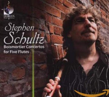 Stephen Schultz: Boismortier Concertos for Five Flutes [CD]