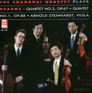 Shanghai Quartet: Brahms ViolinQuartett und Quintette 1 und 3 [CD]