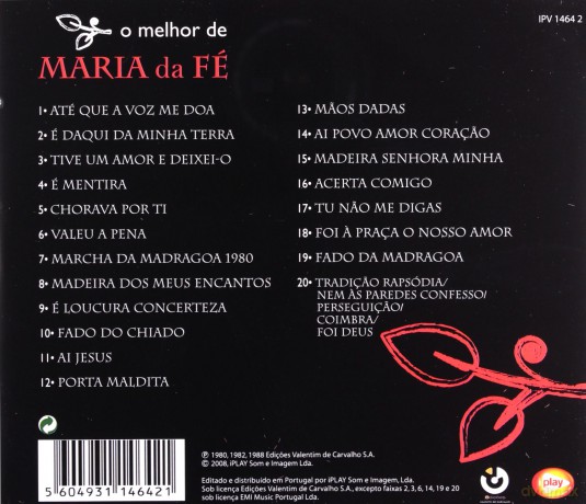 Maria Da Fe: O Melhor De Maria Da Fe [CD]
