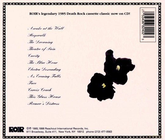 Christian Death: Decomposition of Violets - Live In Hollywood [CD]