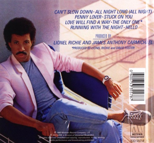 Lionel Richie: Can'T Slow Down-Classic Album (Limited) [CD]