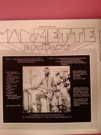 Marzette Watts and Company: Marzette Watts And Company [CD]