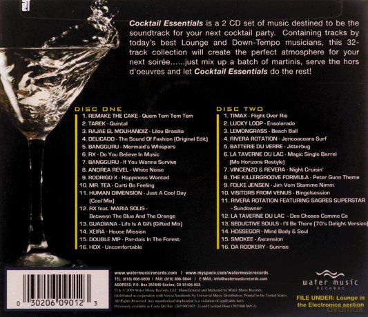 Cocktail Essentials: Cocktail Essentials [2CD]