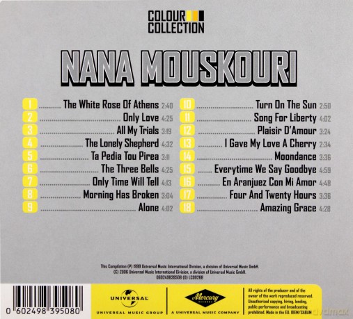 Nana Mouskouri: Colour Collection [CD]
