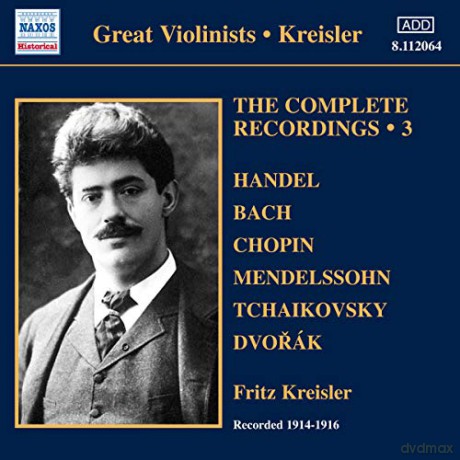 Fritz Kreisler: Complete Recordings Vol.3 [CD]