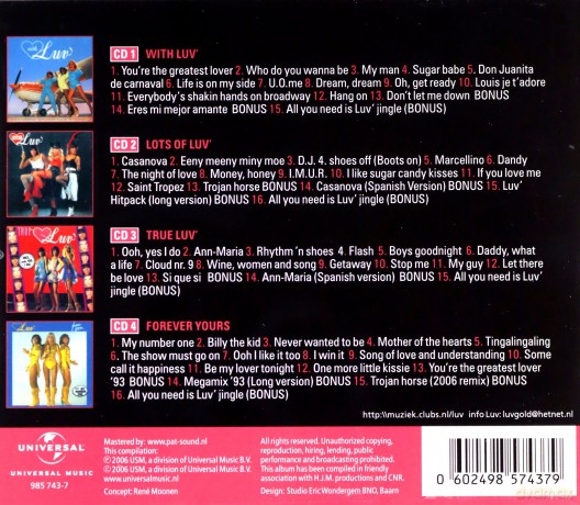 Luv: Completely in Luv' [4CD]