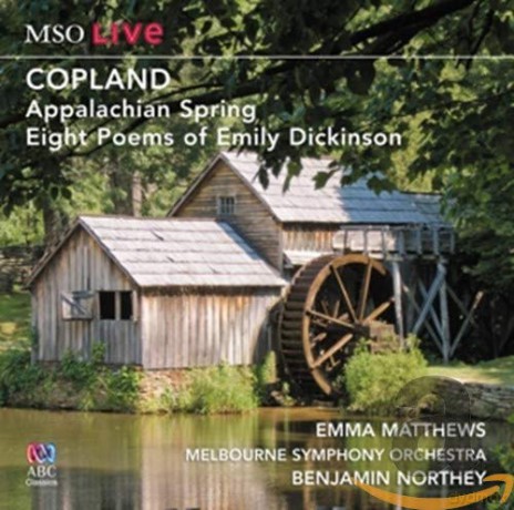 Emma Matthews: Copland Appalachian Spring,Eight Poems of Emily d [CD]