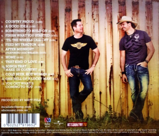 Mcalister Kemp: Country Proud [CD]