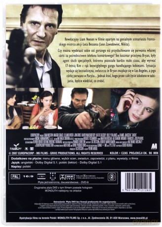 Uprowadzona [DVD]