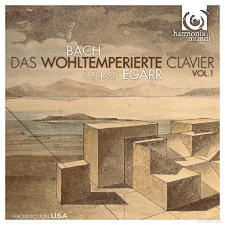 Richard Egarr: Das Wohltemperierte Clavier Vol.1 [2CD]