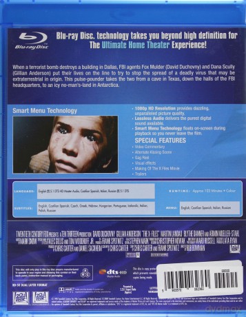 Z archiwum X - Pokonać Przyszłość [Blu-Ray]