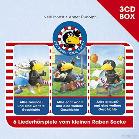 Der Kleine Rabe Socke: Der Kleine Rabe Socke - 3-CD Hörspielbox Vol.1 [3CD]
