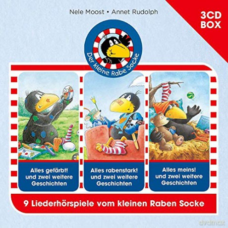 Der Kleine Rabe Socke: Der kleine Rabe Socke 3-CD Hörspielbox Vol. 2 [3CD]