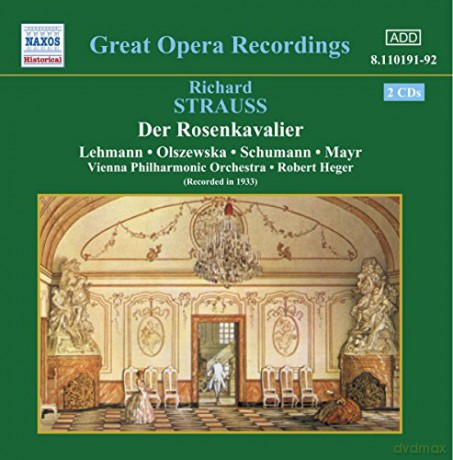 Heger: Der Rosenkavalier (Gekürzt) [2CD]