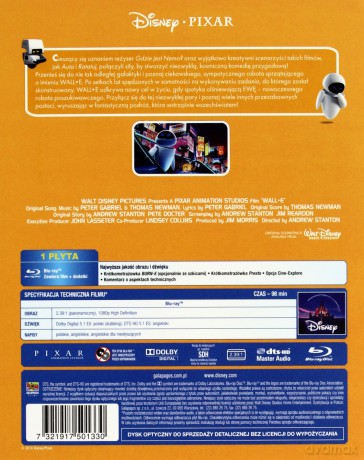 Wall-E (Disney) [Blu-Ray] (Walle)