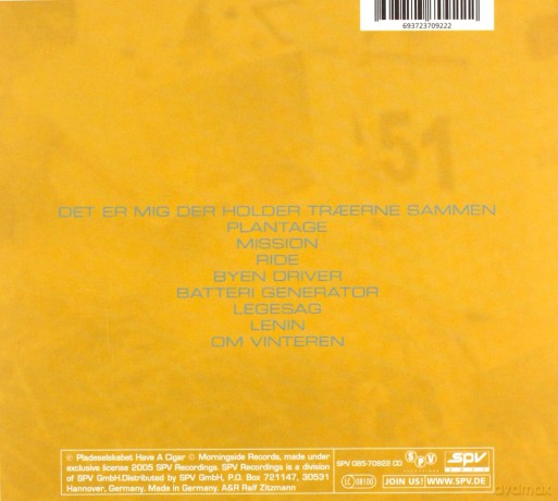 Under Byen: Det Er Mig der Holder Traerne Sammen [CD]