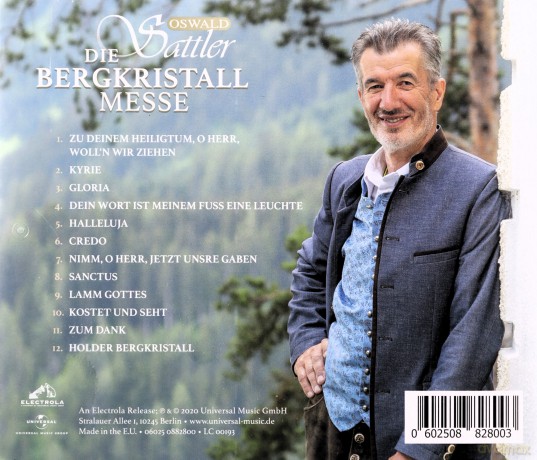 Oswald Sattler: Die Bergkristall-Messe [CD]