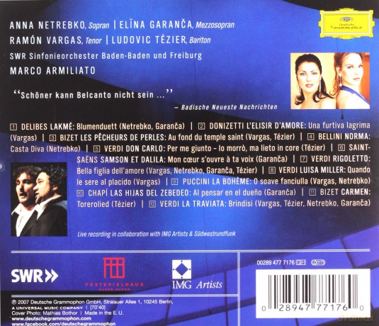 Anna Netrebko: Die Operngala der Stars-Live aus Baden Baden [CD]