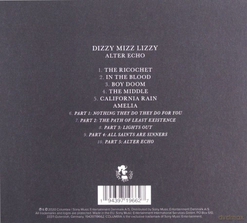 Dizzy Mizz Lizzy: Dizzy Mizz Lizzy - Alter Echo [CD]