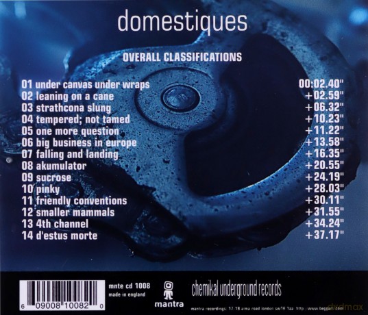 the Delgados: Domestiques [CD]
